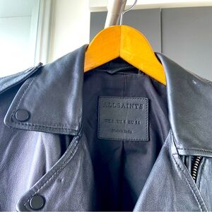 All Saints Balfern Leather Jacket